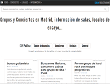 Tablet Screenshot of gruposmadrid.com